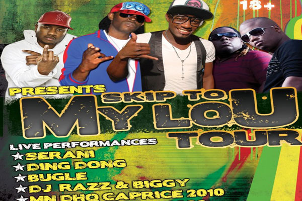 skip to my lou Us tour 2011 Serani Bugle ding dong