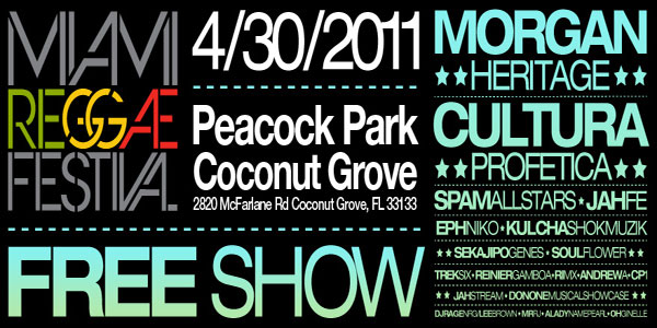 Miami reggae festival 2011