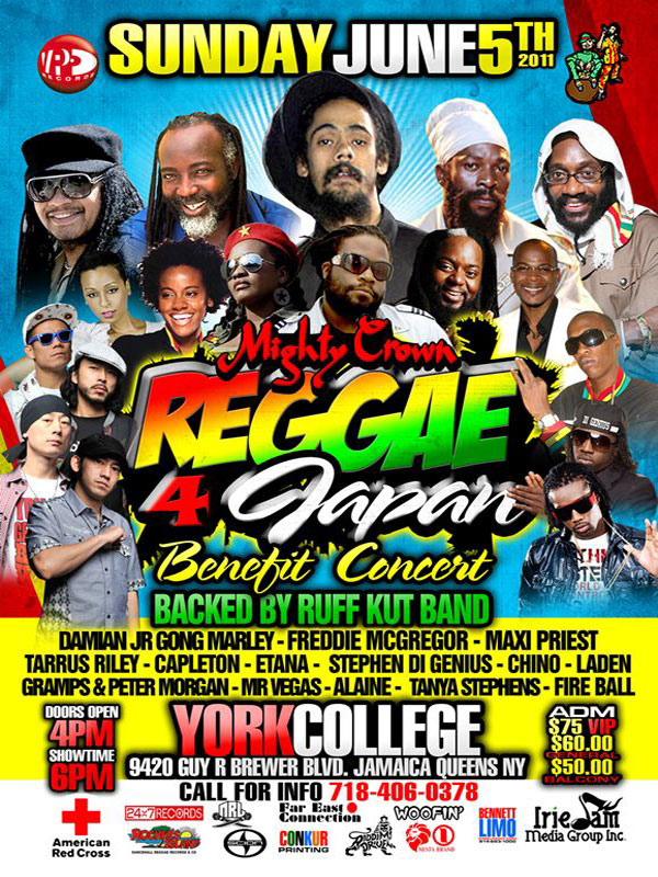 Reggae 4 Japan 5 June 2011 Queen Ny