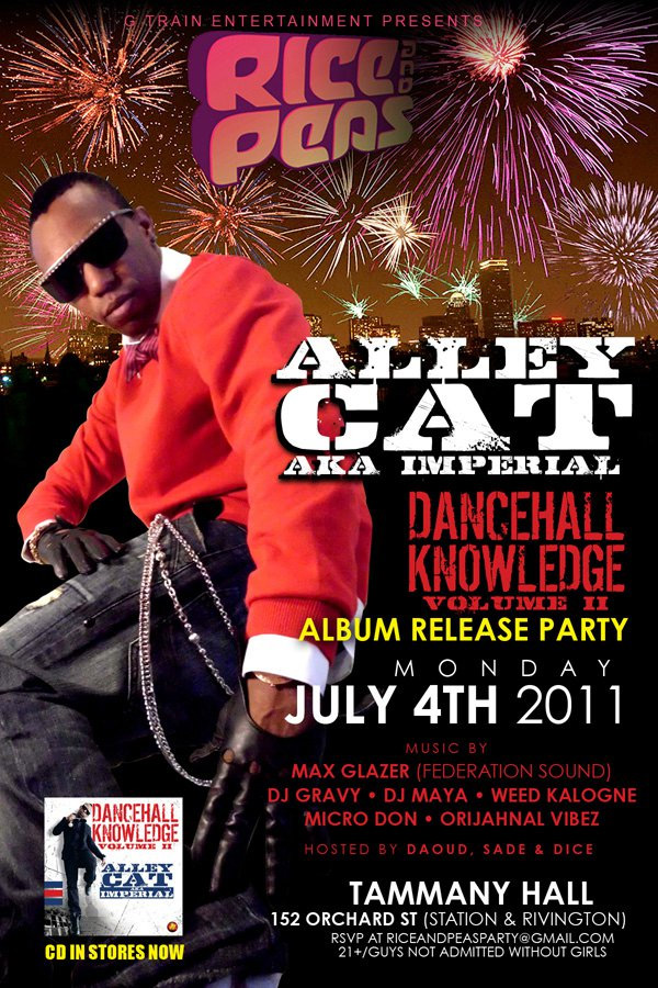 alley cat 4th of july album release party nyc