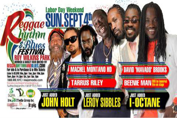 Reggae Rhytm & Blues Festival nyc 2011