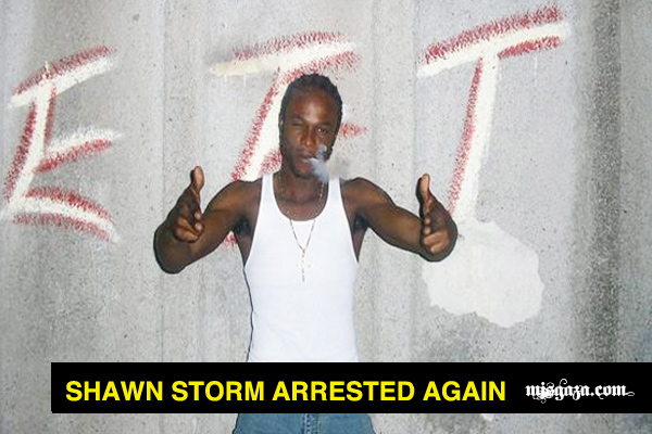 Shawn Storm arrested again