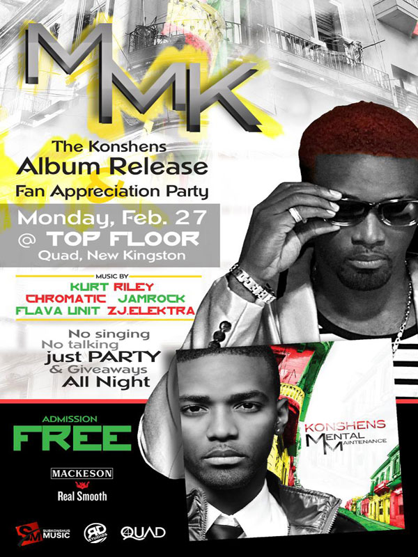 Konshens mental maintenance Fan Appreciation Party