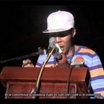 photos of Vybz Kartel speech at UWI 2011
