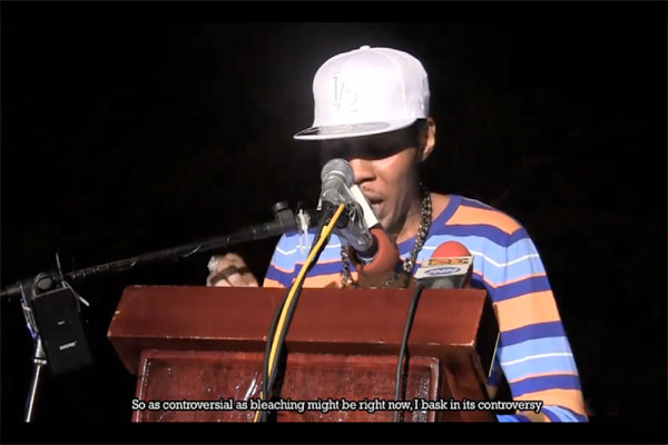 photos of Vybz Kartel speech at UWI 2011
