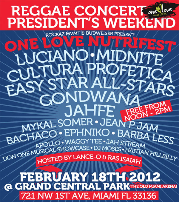 one love nutri fest miami 2012