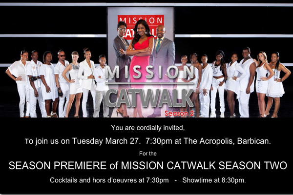 INVITATION SEASON PREMIERE Mission CatWalk 2