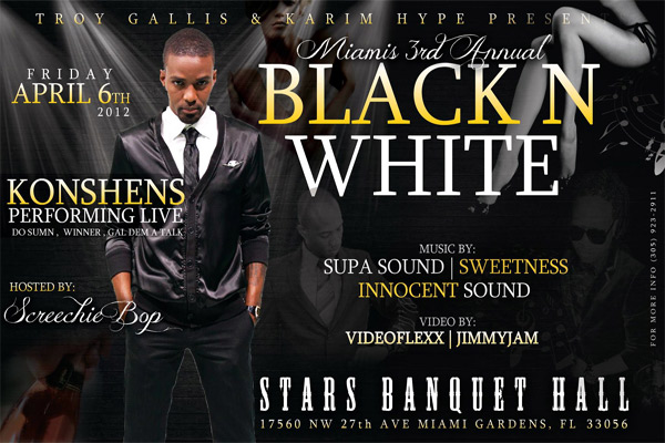 Konshens live in Miami April 6