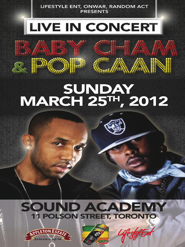 Baby Cham Popcaan Live Toronto