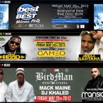 MEMORIAL DAY WEEKEND MIAMI PARTIES MAY 25 2012