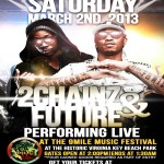 20th annual nine mile music festival miami 2CHAINZ FUTURE live march 2 2013