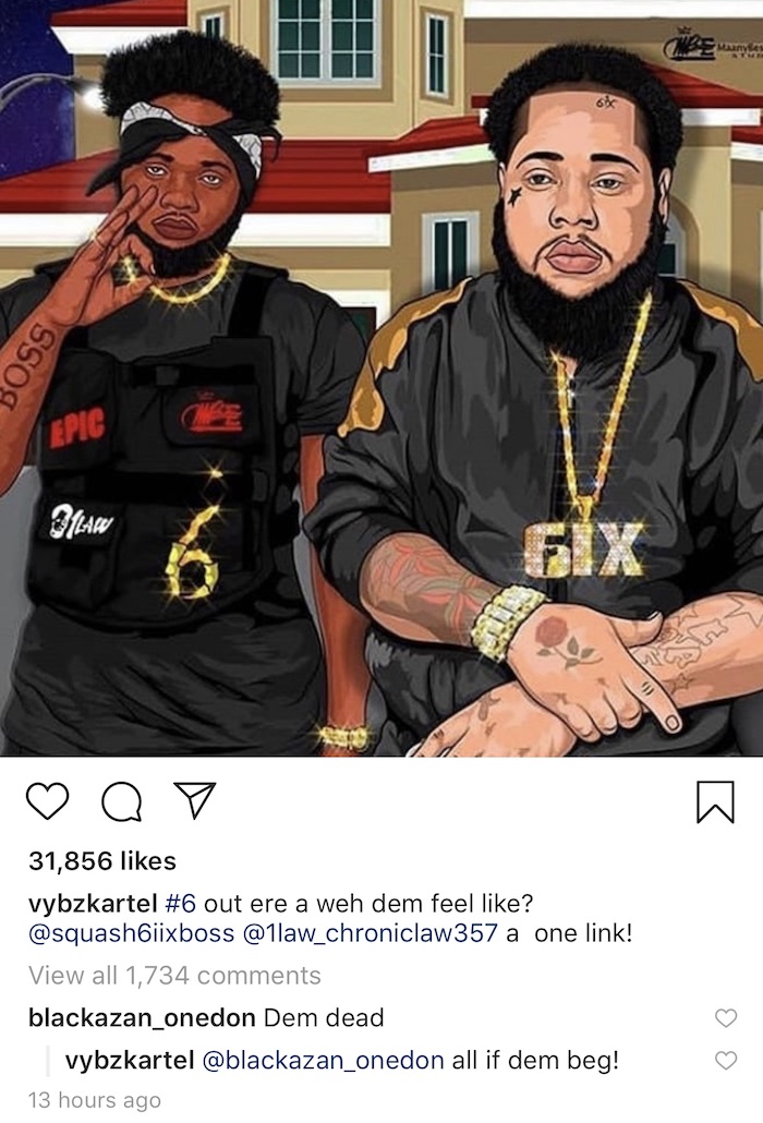 6ix-Chronic-Law-Squash-Vybz-Kartel