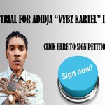 SIGN THE PETITION A FAIR TRIAL FOR ADIDJA VYBZ KARTEL PALMER