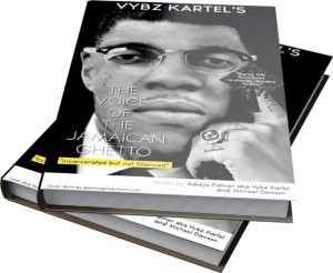 BUY ONLINE VYBZ KARTEL BOOK THE VOICE OF THE JAMAICAN GHETTO