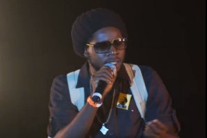 Jamaican reggae artist Chronixx