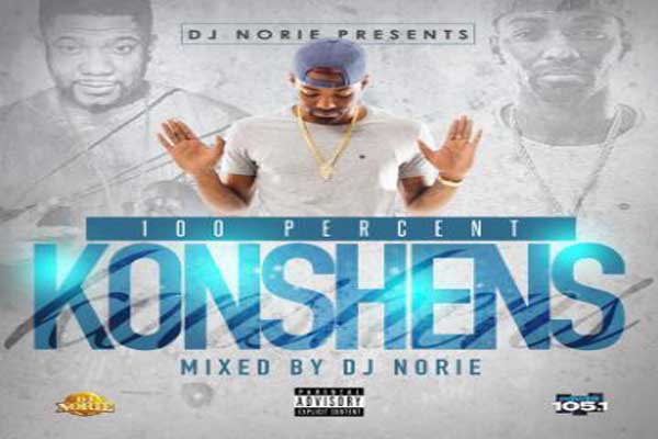 DJ NORIE PRESENTS 100 KONSHENS MIXTAPE MAY 2015
