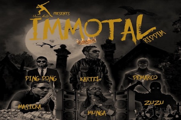 Immortal-Riddim-Cover usain bolt productions 2019