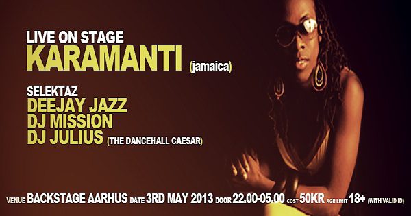 KARAMANTI NEW ALBUM DANCEHALL RETAILATES AND EUROPEAN TOUR 2013