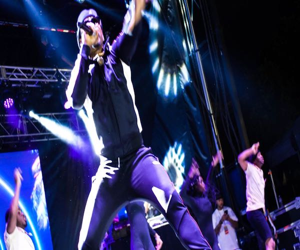 Mr Vegas performing live Los Angeles August 7 2022