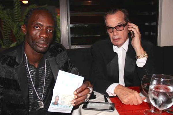 Ninja Man gets bac ktravel documents touring caribbean june 2014