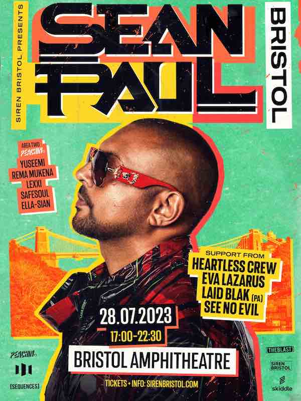 Sean Paul Live in Bristol UK July 2023