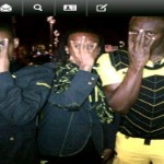 Usain Bolt Gaza Signs Bigging Up Tommy Lee