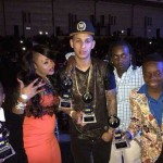 Vybz Kartel sons and wife rvssian Youth Views Awards 2015