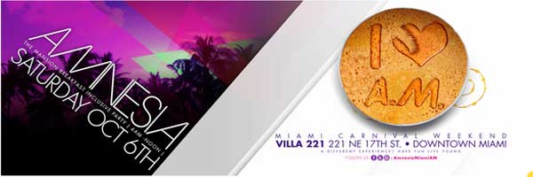 amnesia miami carnival weekend 2012