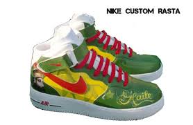 nike custom model rasta