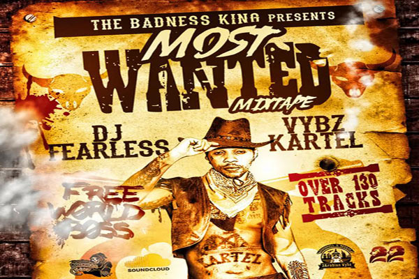 download dj fearless vybz kartel most wanted mixtape 2016