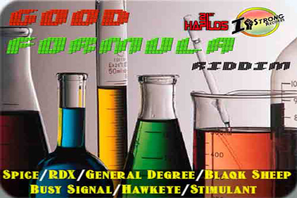good formula riddim i-strong records nov 2012