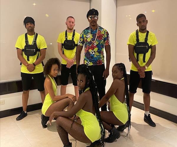 jamaican artist mr vegas & his dancers 2022