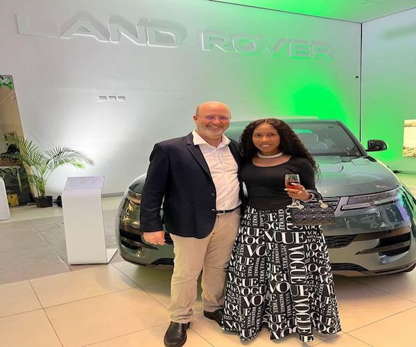 jamaican deejay Vanessa bling gets a range rover 2024