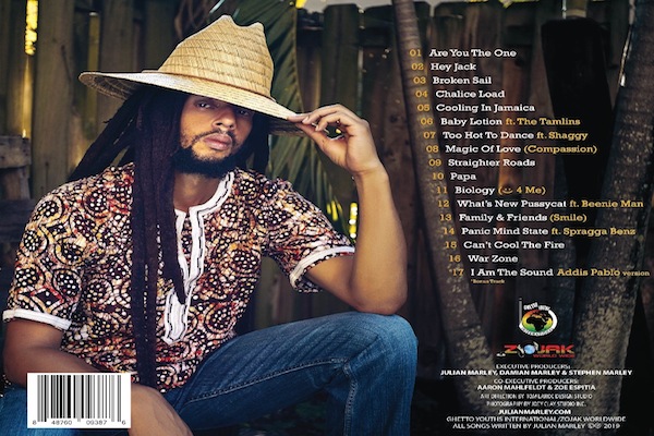 julian marley as I am new reggae studio album january 2019