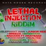 lethal injection riddim mix junior reid elephant man WATAHOUSE RECORDS 2022
