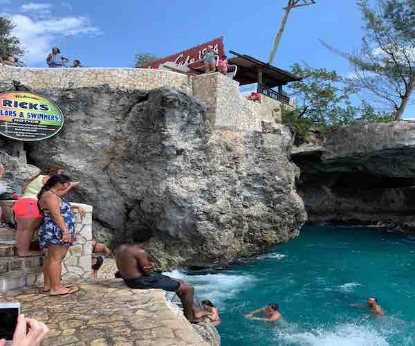 negril ricks cliff jamaica