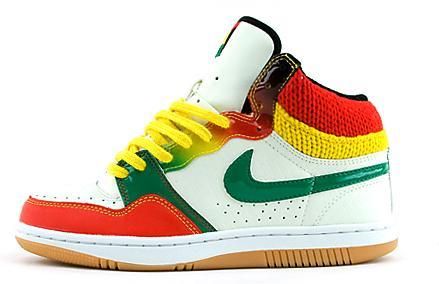 nike woman rasta court force