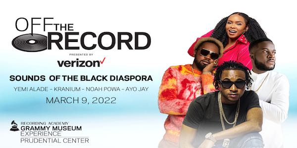 off the record panel grammy museum experience 2022