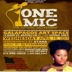 one mic the artistic movement etana performing live in nyc april 10 2013