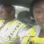 police officers singing Vybz kartel touch down