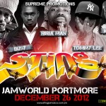 STING JAMAICA BOXING DAY DEC 26 2012