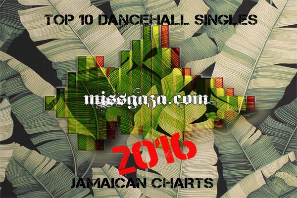 top 10 dancehall singles jamaican charts- january 2016