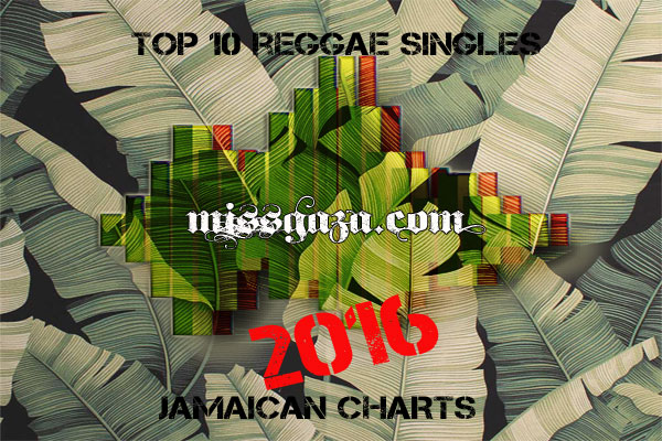 top 10 reggae singles jamaican charts janaury 2016