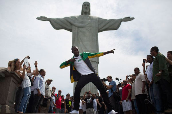 usain bolt rio de janeiro