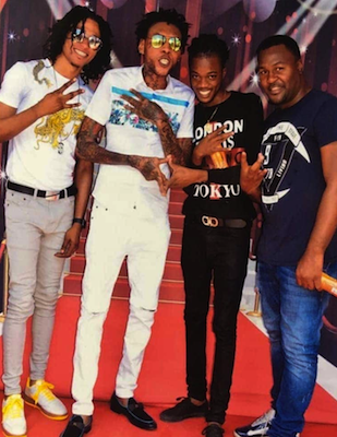 vybz kartel family day prison photo 2018